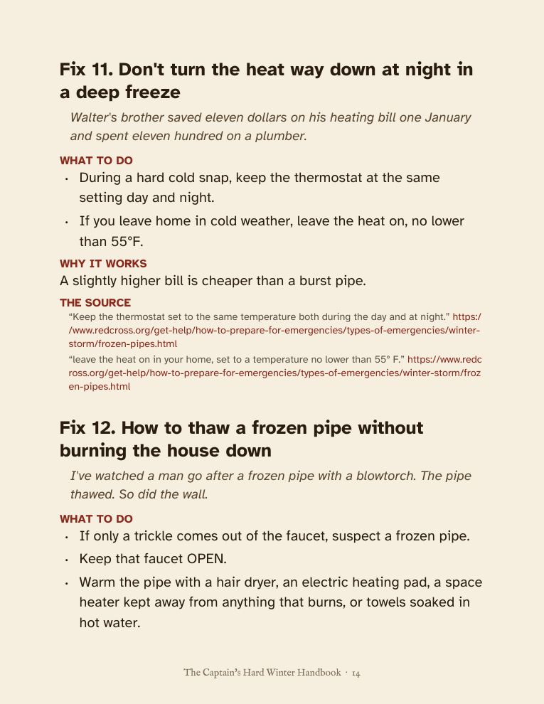 Fix page with source